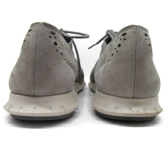 Cole Haan Grand Os Zerogrand Gray Perforated Oxfords Womens Size US 7 B - Picture 4 of 12